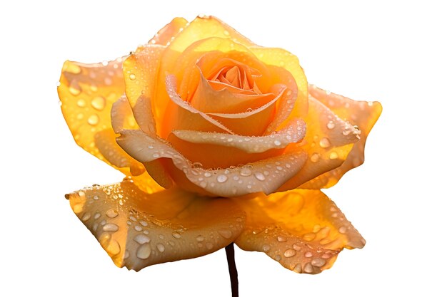 Gros plan sur des roses isolées