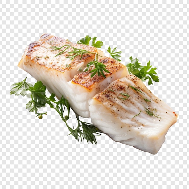 PSD gratuit halibut isolé sur un fond transparent