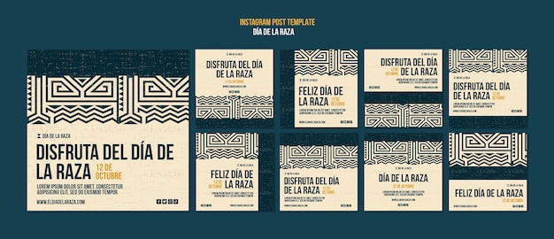 Happy día de la raza messages instagram