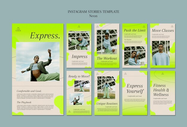Histoires instagram d'expression de soi