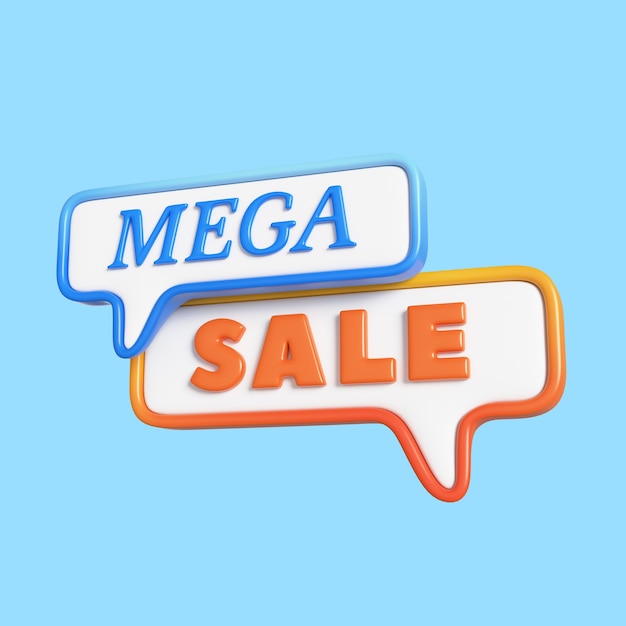 icône 3d pour les super ventes