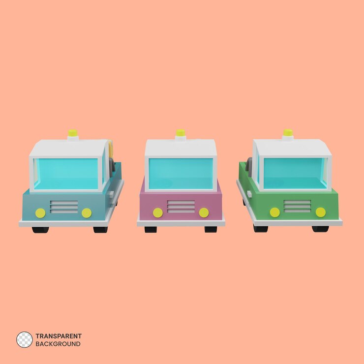 PSD gratuit icône de camion de livraison rendu 3d isolé illustration