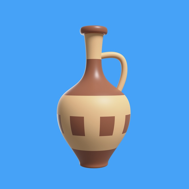 PSD gratuit icône du vase égyptien