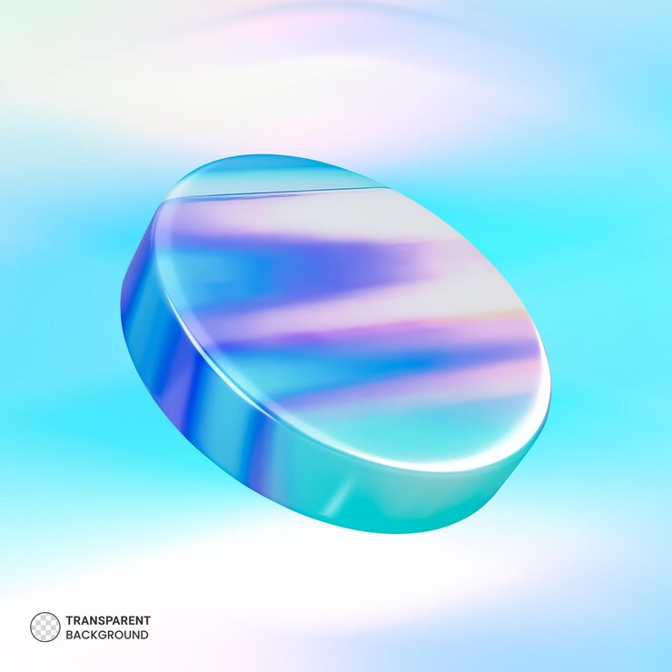 PSD gratuit icône de forme 3d petit cylindre illustration