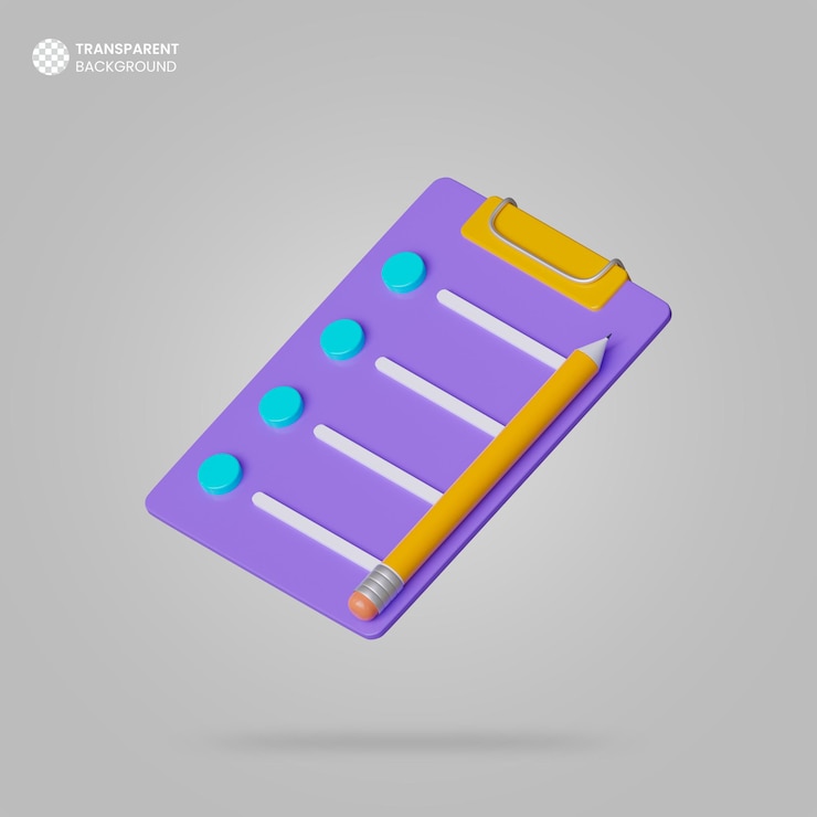 PSD gratuit icône de livre d'éducation de rendu 3d isolé