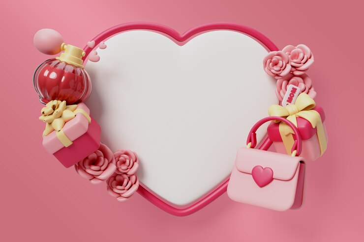 PSD gratuit illustration 3d avec une bannière de vente blanche pour la fête des mères