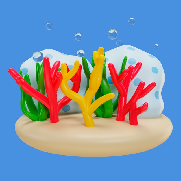 PSD gratuit illustration 3d pour la célébration de la fête de l'australie