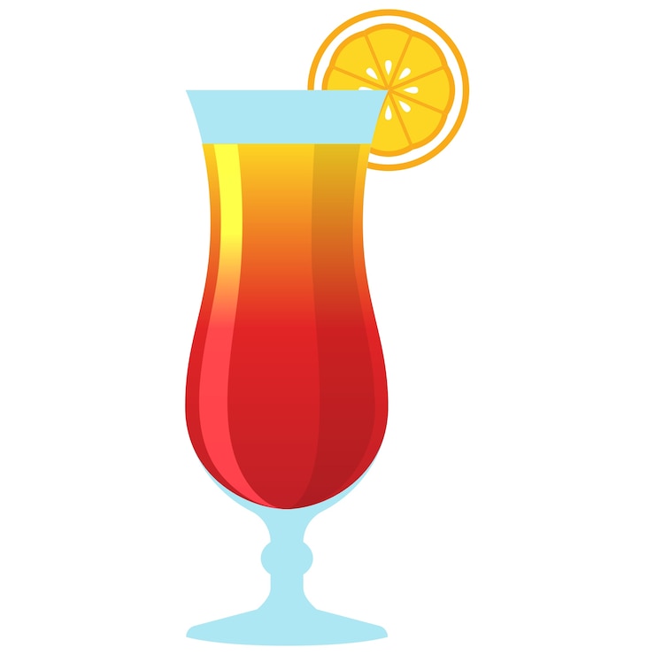 PSD gratuit illustration d'une boisson à cocktail