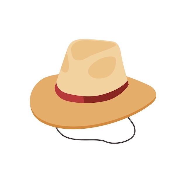 Illustration de chapeau de dessin animé
