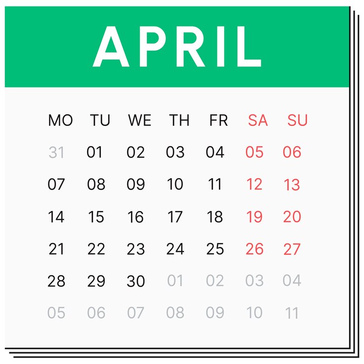 PSD gratuit illustration du calendrier mensuel pour 2025