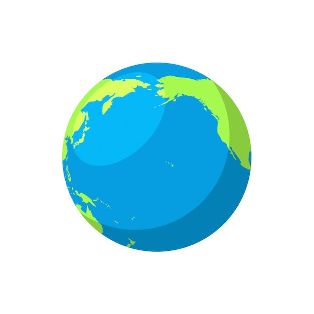 Illustration du globe terrestre