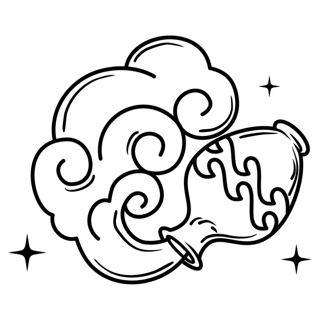 Illustration du signe du zodiaque