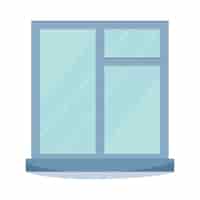 PSD gratuit illustration de la fenêtre de la maison claire