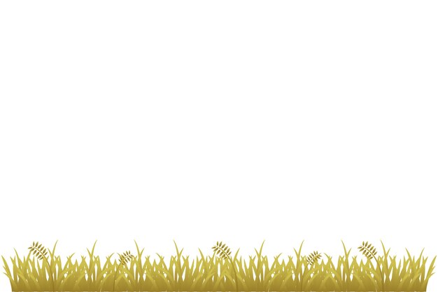 Illustration de l'herbe isolée