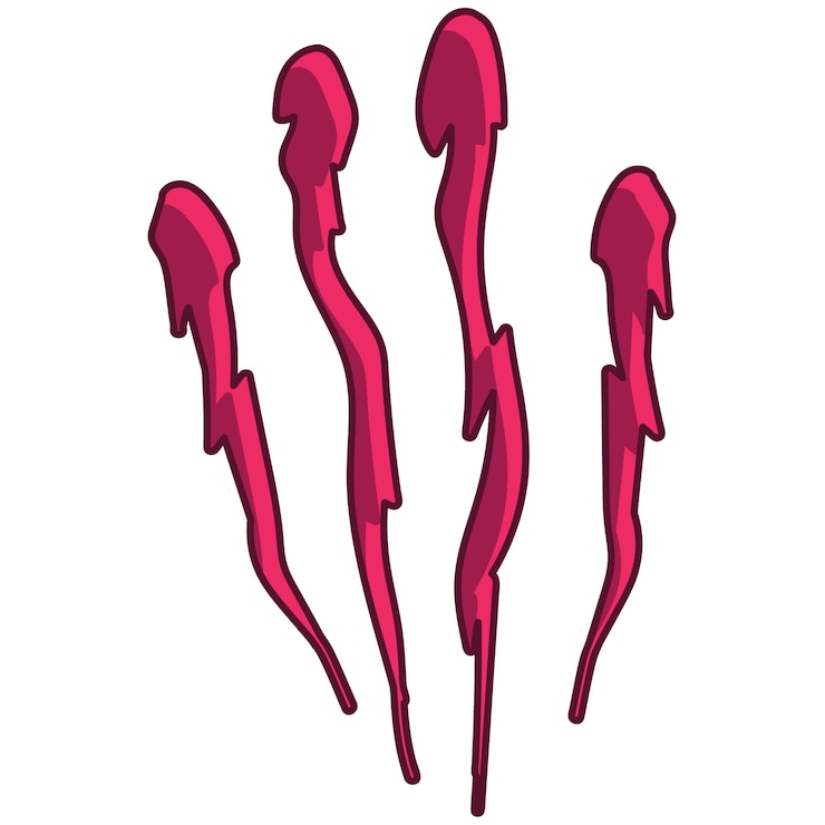 PSD gratuit illustration de la marque des griffes
