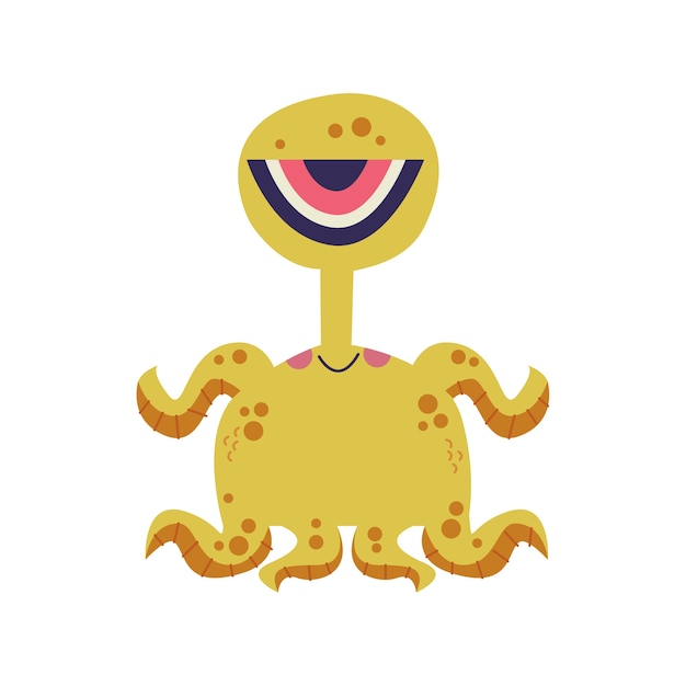Illustration de monstre mignon