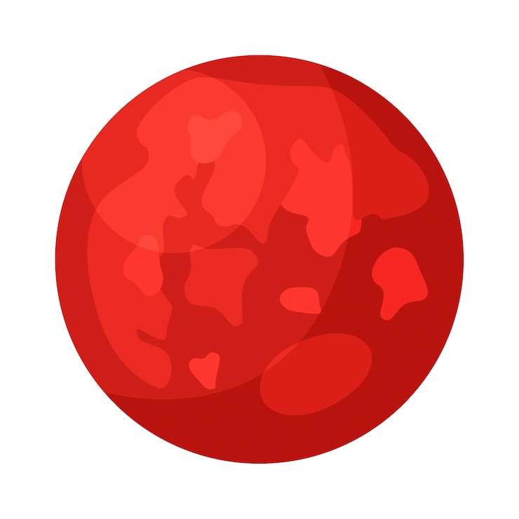 PSD gratuit illustration de planète de dessin animé