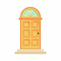 PSD gratuit illustration de la porte de la maison