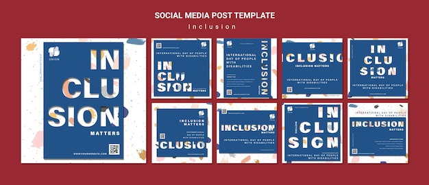 L'inclusion Compte Les Publications Sur Les Réseaux Sociaux