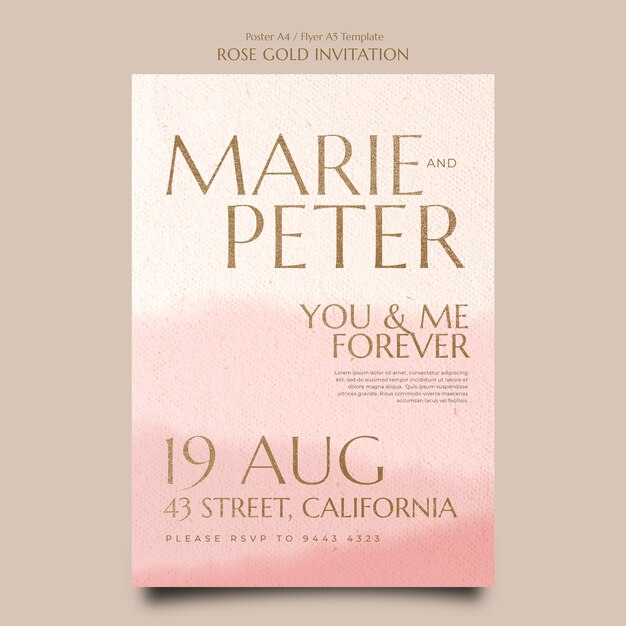 Invitation or rose