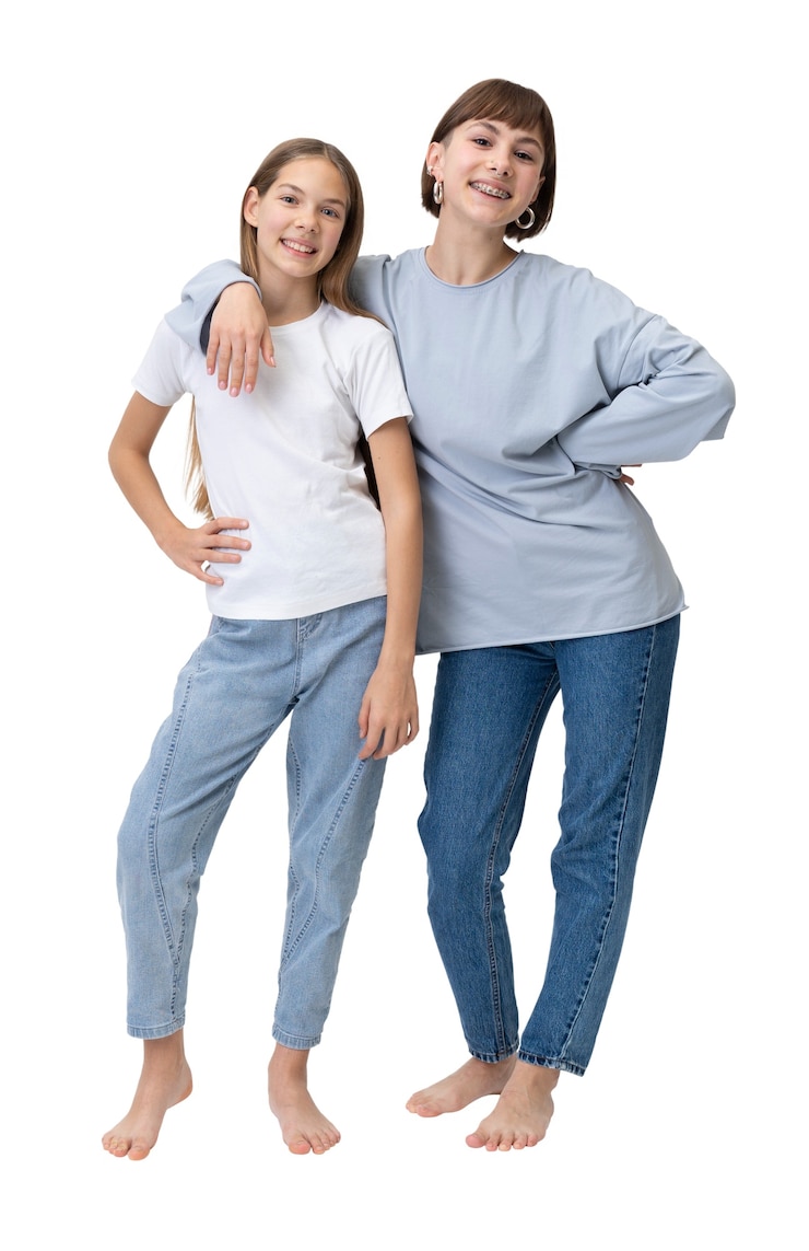 PSD gratuit une jeune adolescente posant