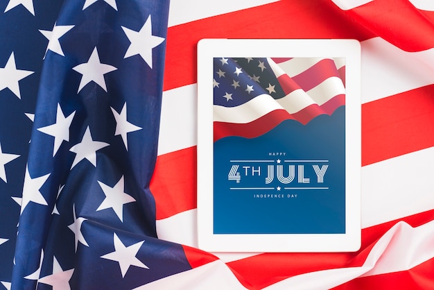 Jour de l'indépendance aux états-unis d'amérique. 4 juillet