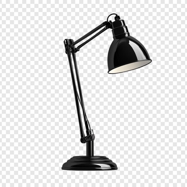 Lampe de bureau réglable noire élégante Éclairage intérieur de design moderne