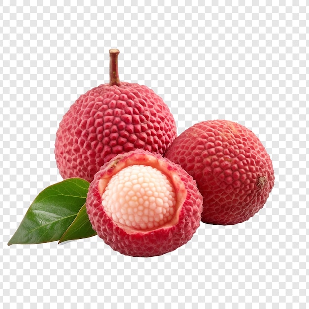 PSD gratuit litchi isolé sur fond transparent