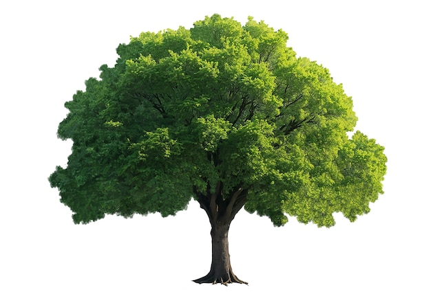 Un magnifique arbre vert