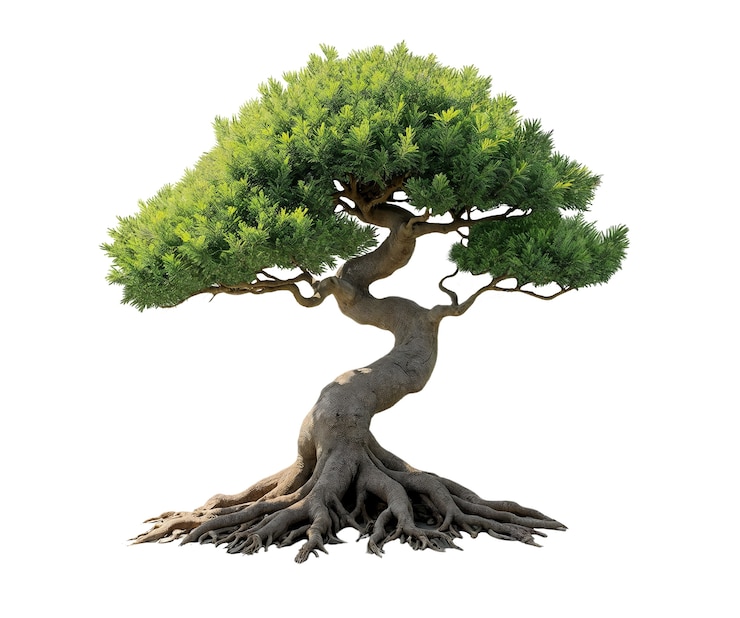 PSD gratuit un magnifique arbre vert