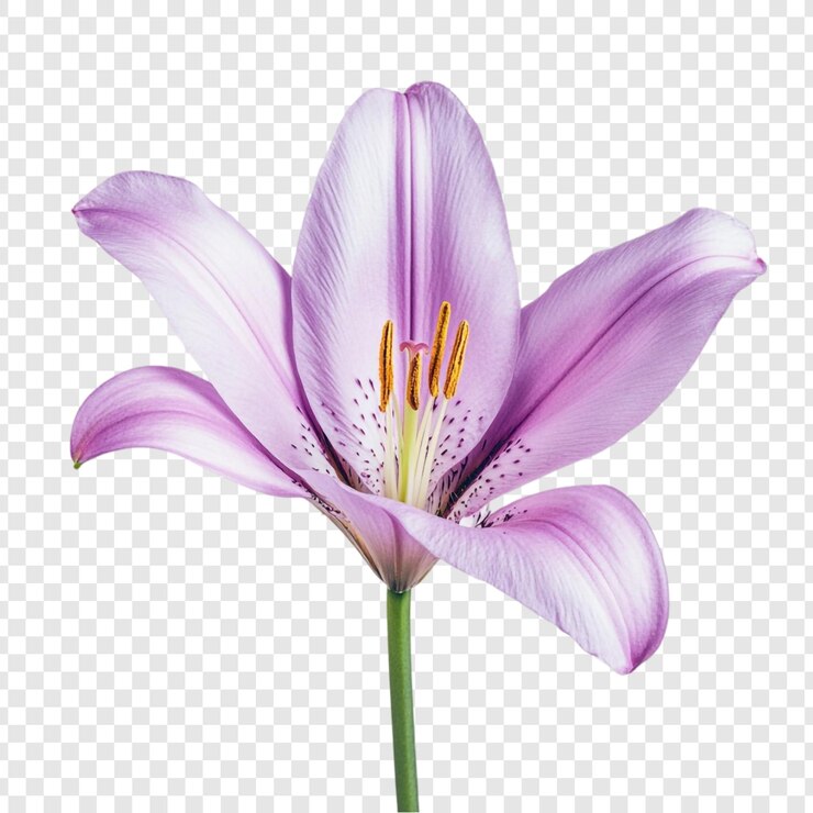 PSD gratuit une magnifique fleur de lily de lavande