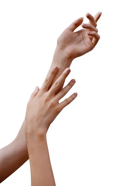 Les mains sensibles sont isolées.
