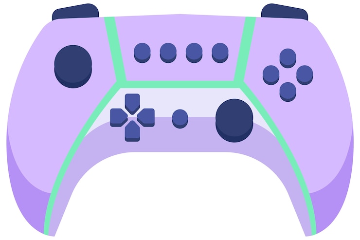 PSD gratuit manette illustration