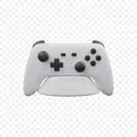 PSD gratuit manette de jeu contrôleur de jeu icône illustration de rendu 3d isolé