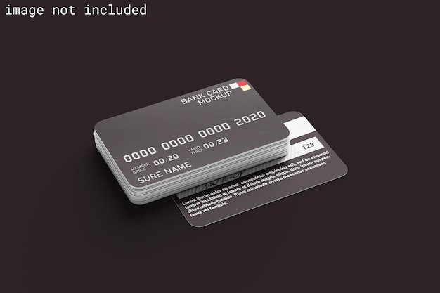Maquette de carte de crédit