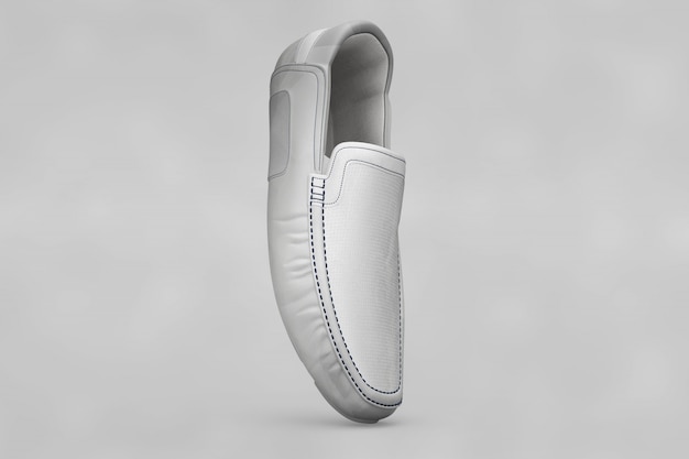 Maquette de chaussures blanches