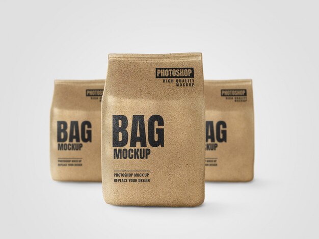 Download Maquette De Sacs De Café | PSD Gratuite