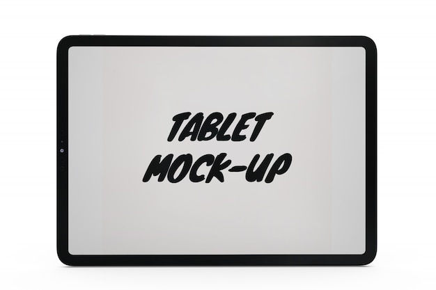 PSD gratuit maquette de tablette isolée