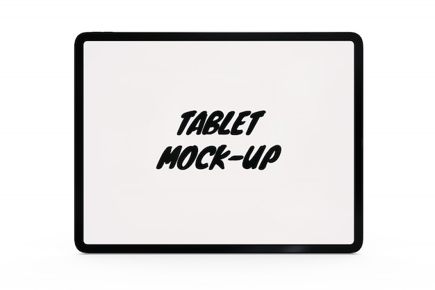 Maquette De Tablette Isolée