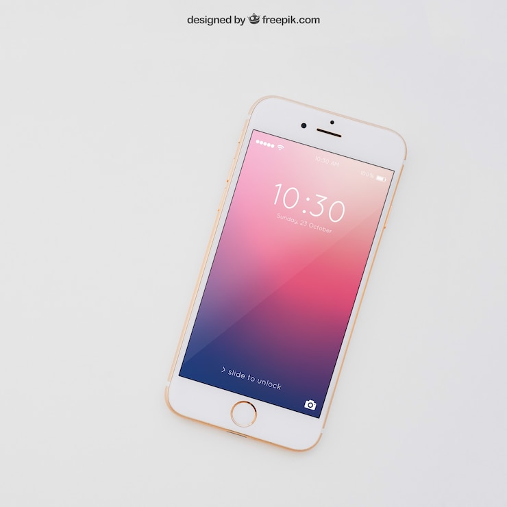 PSD gratuit maquette de téléphone intelligent