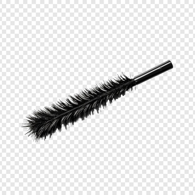 PSD gratuit marque de pinceau de mascara isolée sur un fond transparent