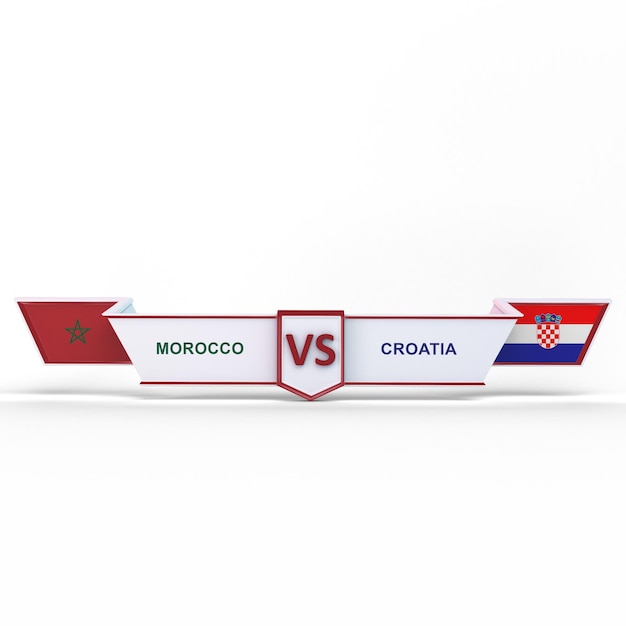 PSD gratuit match de coupe du monde maroc vs croatie