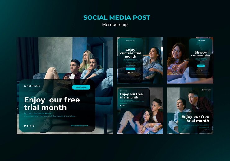 PSD gratuit message d'adhésion instagram