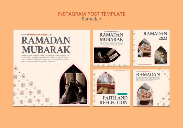 Messages instagram pour la célébration du ramadan