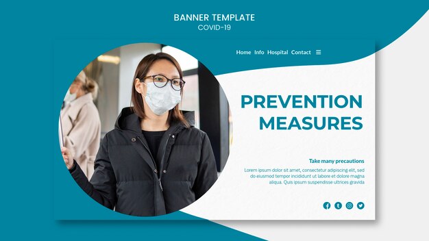 Mesures de prévention et masque Covid-19