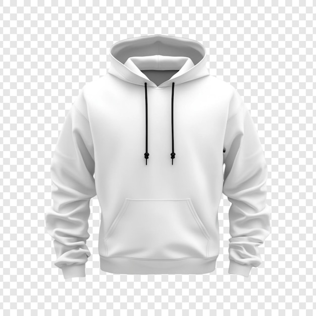 Mockup de capuche blanche parfait pour les présentations de conception et l'image de marque