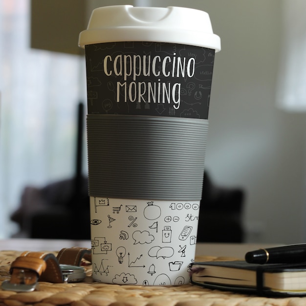 PSD gratuit mockup cup