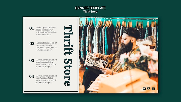 PSD gratuit modèle de bannière de magasin d'aubaines