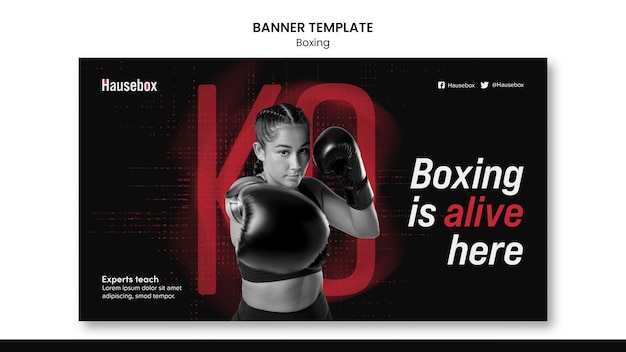 Modèle De Boxe Réaliste