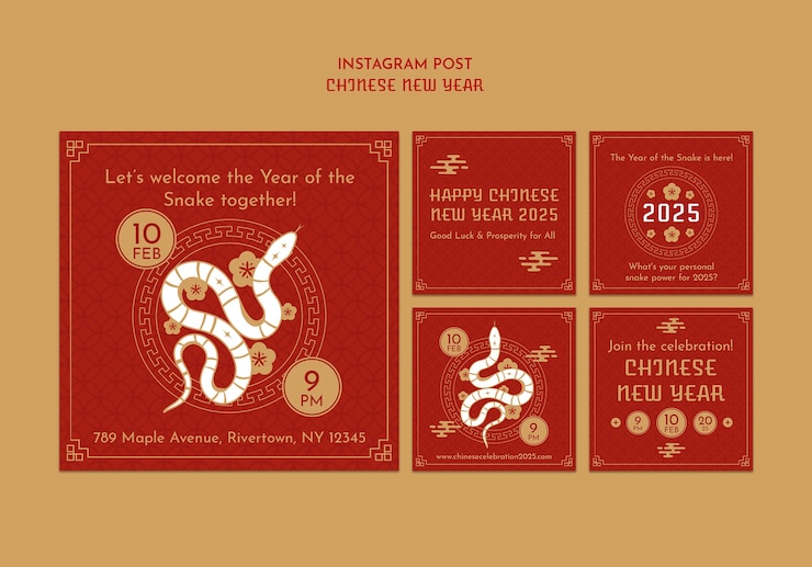 PSD gratuit modèle de célébration du nouvel an chinois